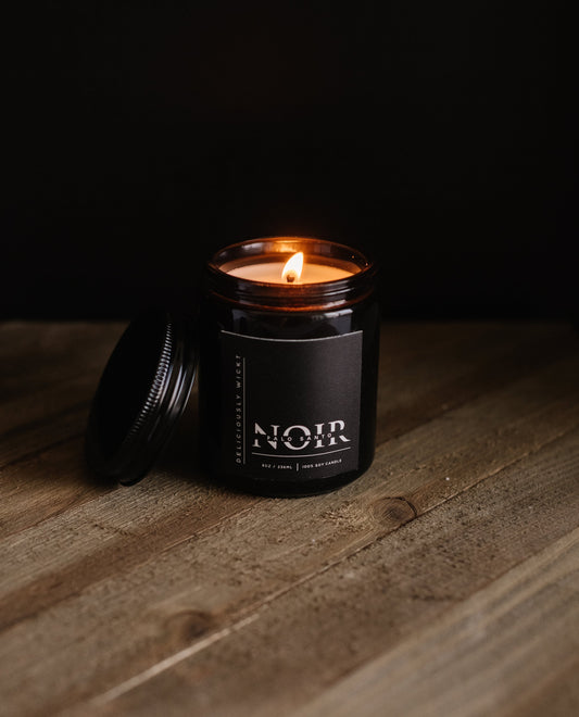 Palo Santo  - 8oz Scented Soy Candle NOIR